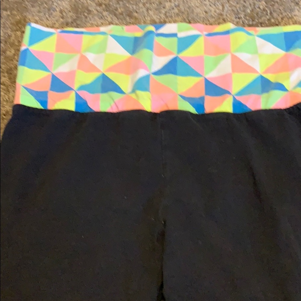 2 pair of yoga capris